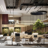 Layanan Desain Interior Kantor Lengkap Satu Atap, Rendering 3D Max, Layanan Desain Interior Kantor dengan Furnitur