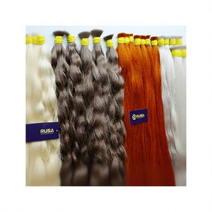 ผมต่อเวียดนามแท้ Rusa แบบเส้นเดียว หนาพิเศษ ปลายผมเต็ม ทุกสี น้ำหนัก 100 กรัม - Product Image 2