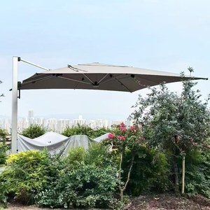 Grand Tonnage 3x4m Imperméable Aluminium Hôtelier Robuste Personnalisé Jardin Pliable Parc Patio Mobilier d'extérieur DC-UP-117 Couverture 3x4m E - Product Image 1