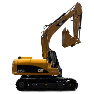 Used Caterpillar CAT315C 150TON Excavator Machine 15 Ton Verified Suppliers with 315CL 315BL Core Components Included