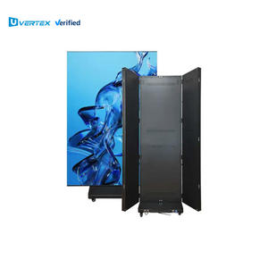 Écran LED pliable en trois parties pour affichage de posters, 1280 * 1920 mm, intérieur/extérieur, pour fête d'anniversaire, prix départ usine (EXW) - Product Image 2