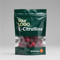 Marque privée Arginine et L Citrulline Gummies pré-entraînement Supplément 1000 mg 3000 mg L Arginine Citrulline Gummies