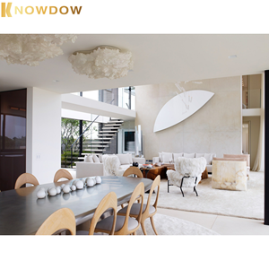 KNOWDOW Full Wall <span class=keywords><strong>TV</strong></span> Cabinet Design moderno di lusso durevole per tutta la casa di personalizzazione <span class=keywords><strong>TV</strong></span> Cabinet 3D Rendering disegno - Product Image 5