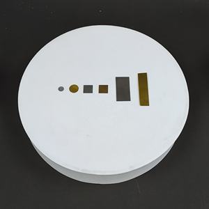 صفائح معدنية من البلاتين/الذهب مقاس 20×20×0.2 ملم، شرائط معدنية، قطب كهربائي من البلاتين، عينة كيميائية من البلاتين/الذهب - Product Image 2