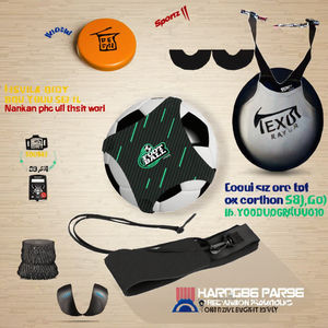 Entrenador de Patadas Ajustable Qiangjing para Fútbol y Voleibol para Niños y Adultos, Gratis con Cinturón - Tamaños de Balón 3, 4 y 5 - Product Image 3