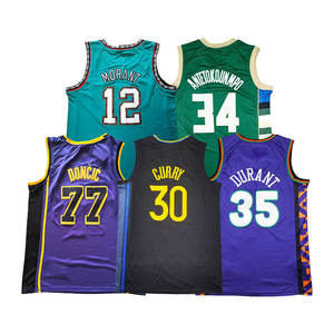 Maillot de basketball personnalisé numéros 23, 24, 30 – Respirant, imprimé, pour homme, entraînement, sport, gilet rétro, maillot de sport en maille cousu, uniforme d'équipe, gym - Product Image 4