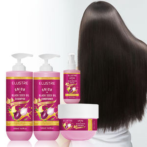 El conjunto de tratamiento para la pérdida de cabello Anit-Hair de etiqueta privada fortalece el champú y acondicionador hidratante anticaspa de cebolla roja - Product Image 1
