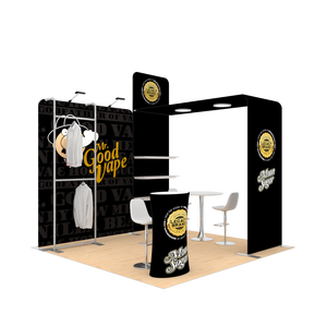 <span class=keywords><strong>10x10</strong></span> Instalación rápida Estante colgante de aluminio portátil Cabina de exhibición de <span class=keywords><strong>ropa</strong></span> Expo - Product Image 3