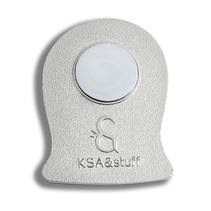 Imán de nevera con tarjeta, color azul brillante, con diseño de cebollino, precio de fábrica económico - Product Image 4