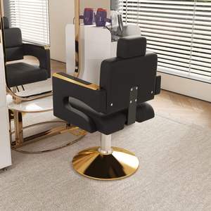 K Hot Selling High Quality Multifunctional Hair Salon <b>Chair</b> Home Outdoor <b>Dining</b> Versatile Barber Hairdressing <b>Chair</b> - Product Image 5
