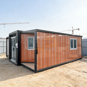 Maison préfabriquée Prokat de 20 pieds, la plus vendue, petit logement, bureau à domicile, maison conteneur pliable, Casas Apartment - Product Image 1