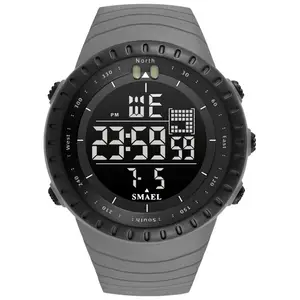 Casual Watch For Men Single Display Teens SMAEL 1237 Led Digital Watch For Men Sport