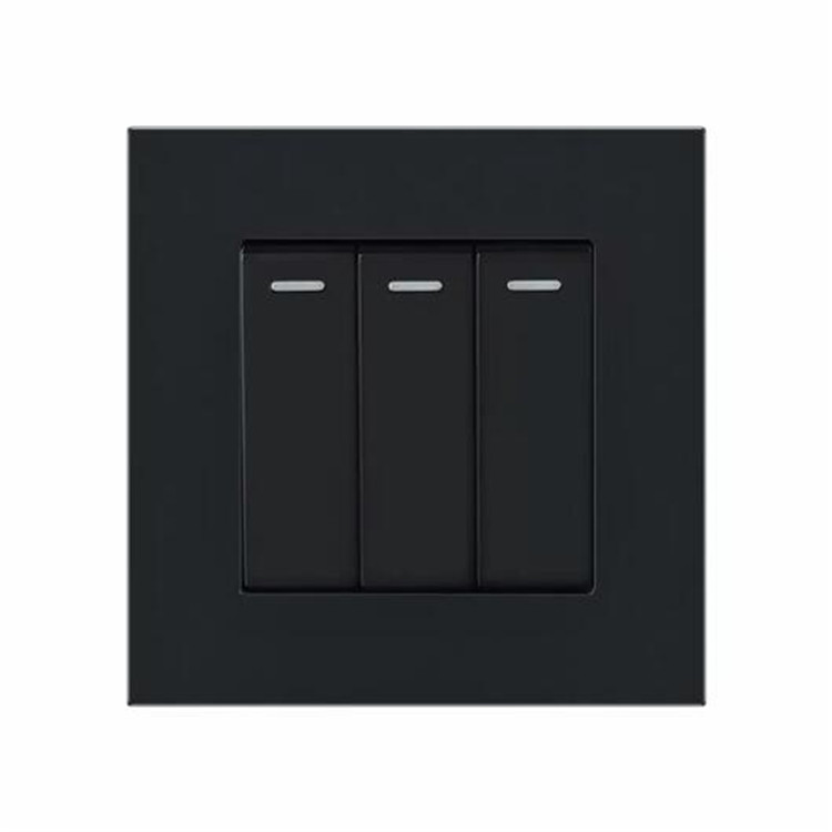 16A Type 86 British Panel Switch Concealed British Standard Wall Switch Socket 1 gang 2 gang 3 gang wall socket outlet