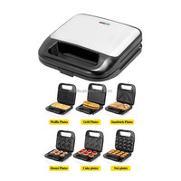 Aifa-Grille-pain à 2 tranches pour le petit-déjeuner, petit appareil de cuisine, presse-panini électrique