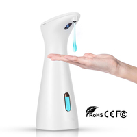 Dispensador de Jabón Automático Sin Contacto al por Mayor, 200mL 6.76oz, Dispensador de Jabón Líquido para Manos y Platos, Juego de Dispensadores para Baño y Cocina
