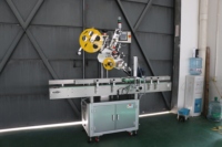 Machine d'étiquetage automatique électrique de haute précision pour bouteilles rondes SKILT avec applicateur numérique d'étiquettes de timbres fiscaux à pompe