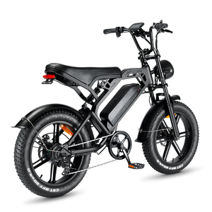 Bicicleta Eléctrica V20 con Ruedas Anchas (Fat Tire) de Suspensión Completa y 48V 250W 750W 1000W en Stock para UE, Freno de Disco Hidráulico de 48V 15Ah, Superpotencia <span class=keywords><strong>73</strong></span> Fatbike - Product Image 5