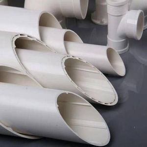 Tubería de Drenaje <span class=keywords><strong>Espiral</strong></span> de PVC, de Doble Capa, Blanca, Duradera, Conexión por Fusión a Tope, Ecológica, ASTM SCH40, para Riego - Product Image 5