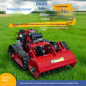 Cortacésped Autopropulsado con Control Remoto, Máquina de Alta Potencia, Corta Hierba Dura, No se Asusta de Piedras - Product Image 1