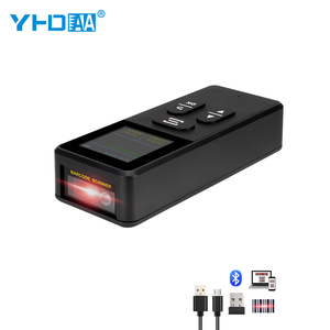 Xách Tay Mini Màu LCD hiển thị Máy quét mã vạch không dây <span class=keywords><strong>Bluetooth</strong></span> Đầu đọc mã vạch cho bán lẻ kho dược - Product Image 1