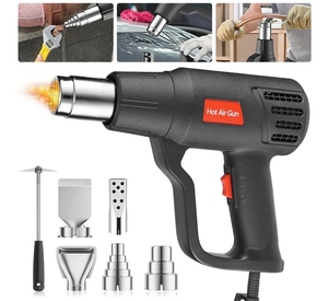 Qili Industrial 1400W DIY Elektrische Rohrgewindeschneidmaschine 220V Heißluftpistole zum Löten von Kunststoff, Epoxidharz, Pneumatisches Sprühwerkzeug - Product Image 2