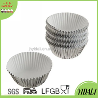 Doublures de Cupcake en feuille d'aluminium or, 10000 pièces, 25x20mm, pour cookies au chocolat, cercueil, bon marché, 1 pièce