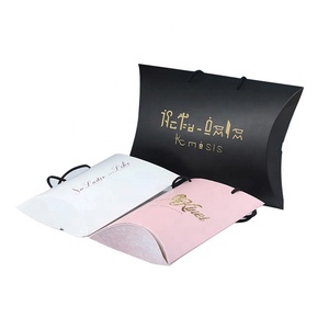 Custom Printed Gift Box Pillow Paper Box Small Box For Jewelry Cosmetics