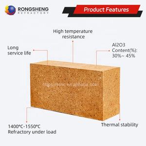 Fábrica al por mayor horno refractario chamota ladrillos Sk32 Sk34 Sk36 ladrillo de arcilla de fuego para horno y pizza ladrillo de fuego - Product Image 2