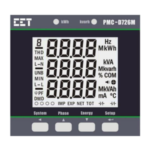 LC/LED มิเตอร์ไฟฟ้าติดแผง3P3W <span class=keywords><strong>3P4W</strong></span> 3เฟส72*72ขนาด RS485อเนกประสงค์สำหรับการจัดการพลังงาน - Product Image 5