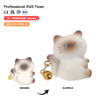 Boîte Mystère Thème Chat : Figurines Aléatoires à Collectionner, Jouets Mignons en Résine sur le Thème des Animaux, Ornement de Bureau, Cadeau pour Fille