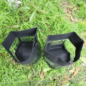 Bokor Black & Green Potato Grow Bags 10 Gallon with Flap Grow Bags Duarabl Fabric Garden Planter <b>Pots</b> <b>Vegetable</b> Growing Bags - Product Image 3