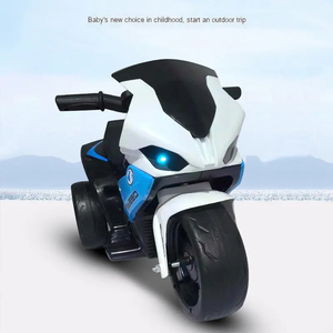 Moto électrique pour enfants, jouet à roulettes, 3 roues, lecteur MP3, fonctionne sur batterie, pour les enfants de 3 à 8 ans, unisexe - Product Image 4
