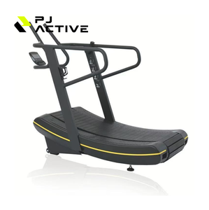 Pinjian Black Treadmill Máquina para caminar gimnasio curvada <span class=keywords><strong>plegable</strong></span> silenciosa para el hogar sin motor - Product Image 1