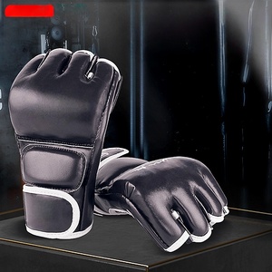 ถุงมือชก<span class=keywords><strong>มวย</strong></span>สำหรับผู้ใหญ่และเด็ก ฝึกซ้อมซานด้า MMA <span class=keywords><strong>มวย</strong></span>ไทย ถุงมือครึ่งนิ้วสำหรับผู้ชายและผู้หญิง - Product Image 4