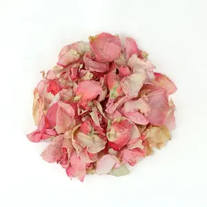 Pétales de rose secs avec pétales de pétales, pièces, couleur or, <span class=keywords><strong>blanc</strong></span>, pour la salle de bain, vente en gros en chine - Product Image 1