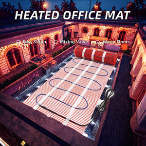 Système de chauffage au sol électrique pour bureau au design moderne, vanne de mélange thermostatique, installation facile, garantie de plus de 5 ans, chauffage - Product Image 2
