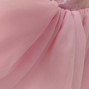 Costume de sirène pour enfants MS Kids, combinaison à manches longues avec jupe en tulle, tenue de déguisement pour enfants pour les fêtes et les événements - Product Image 5