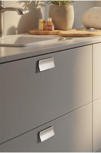 Zinc Alloy Cabinet Door Handle Modern Europe Simple Style Durable Furniture Drawer Handle for Kitchen Bedroom <b>Dresser</b> Wardrobe - Product Image 3