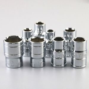Ensemble <span class=keywords><strong>de</strong></span> 10 douilles multifonctionnelles en acier au carbone pour réparation automobile avec grande boîte à outils et clé à molette - Product Image 3