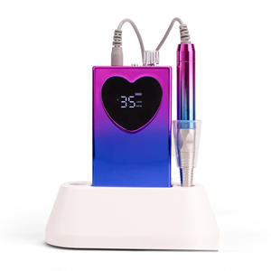 Outil de <span class=keywords><strong>manucure</strong></span> portable 2026, perceuse à ongles rechargeable 85w, perceuse à ongles 35000 tr/min, machines de perçage pour ongles - Product Image 6