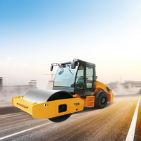 Simplee — rouleaux de Construction 10 tonnes compacte en basalte, avec moteur de marque, 82kw