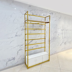 Cửa Hàng Cửa Hàng Tóc Giả Hiển Thị Móc Áo Kệ Và Hiển Thị Tủ Có Thể Điều Chỉnh Hiển Thị Kệ Cho Quần Áo - Product Image 4