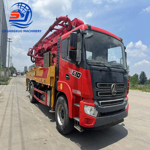 Muchos camiones bomba de hormigón usados de alta calidad, originales de la marca china Sany Zoomlion, de 46m a 63m, personalizables, en venta. - Product Image 2