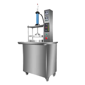 Prensa automática profesional para aplanar masa de escritorio, máquina para hacer rollos de primavera de crepes y panqueques