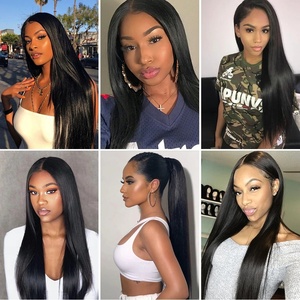 Extensions <span class=keywords><strong>de</strong></span> <span class=keywords><strong>cheveux</strong></span> synthétiques sans couture, longues et lisses, style européen et américain, pour femmes, avec élastique, pour <span class=keywords><strong>queue</strong></span> <span class=keywords><strong>de</strong></span> <span class=keywords><strong>cheval</strong></span> - Product Image 6