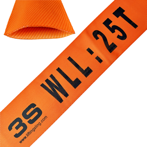 Funda Protectora <span class=keywords><strong>Tubular</strong></span> de Poliéster Resistente de 150 mm y 30T, Personalizada, al por Mayor para Eslingas de Elevación Redondas, de Fabricante Chino - Product Image 2