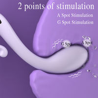 OEM ODM Tragbarer Ferngesteuerter Vibrator für Frauen Wasserdichter Silikon U-Form G-Punkt-Stimulator Großhandel Fabrikpreis Spielzeuge