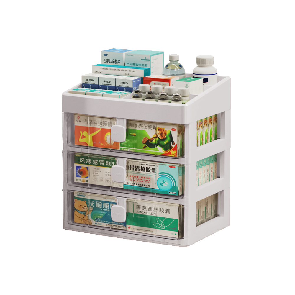 3 layer M 23.5*16.5*25.7cm White