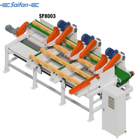 Produits Innovants 2026 : Scie à Palettes Horizontale Automatique SF8003 19,5 kW à 3 Têtes de Haute Précision pour le Travail du Bois