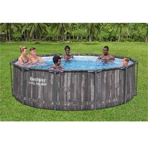 <span class=keywords><strong>Bestway</strong></span> 5614X Steel Pro MAXAbove Ground Pool Set Redondo 3,66 M X 1,00 m con <span class=keywords><strong>Bomba</strong></span> de Filtro, escalera, Cartucho de filtro - Product Image 2